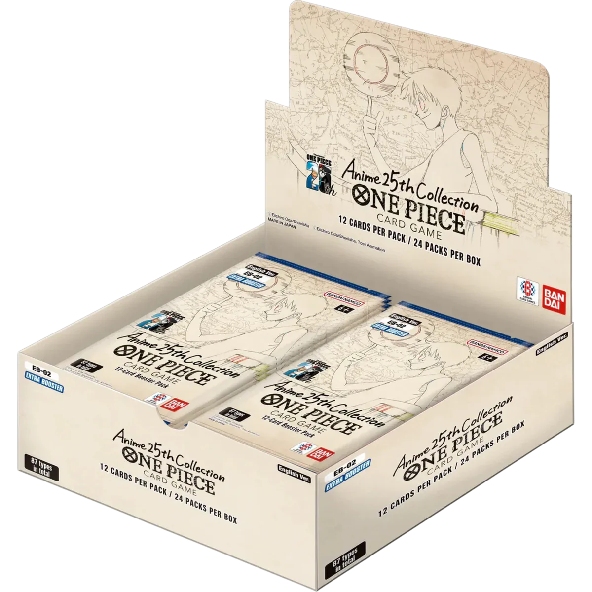 Caja One Piece EB02 ANIME 25TH COLLECTION