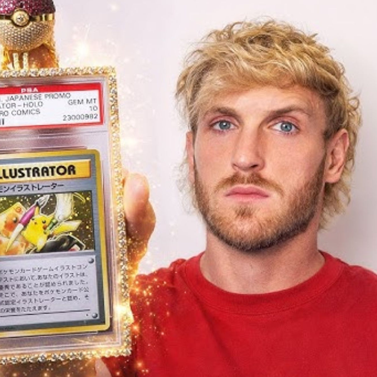 Marcado por la polémica, Logan Paul vende su Pikachu Illustrator por casi 17 millones y rompe el récord del mundo de Pokémon TCG
