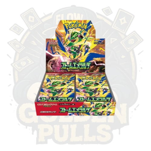 Pokémon TCG Storm Emeralda M6 Booster Box Japonesa | Caja de Sobres Pokémon Japón