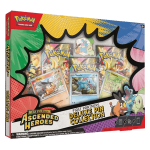Ascended Heroes: First Partners Deluxe Pin Collection INGLES 🇺🇸