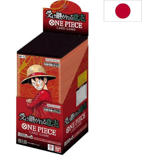 One Piece Card Game - Carrying On His Will OP-13 - Caja de 24 sobres - JP