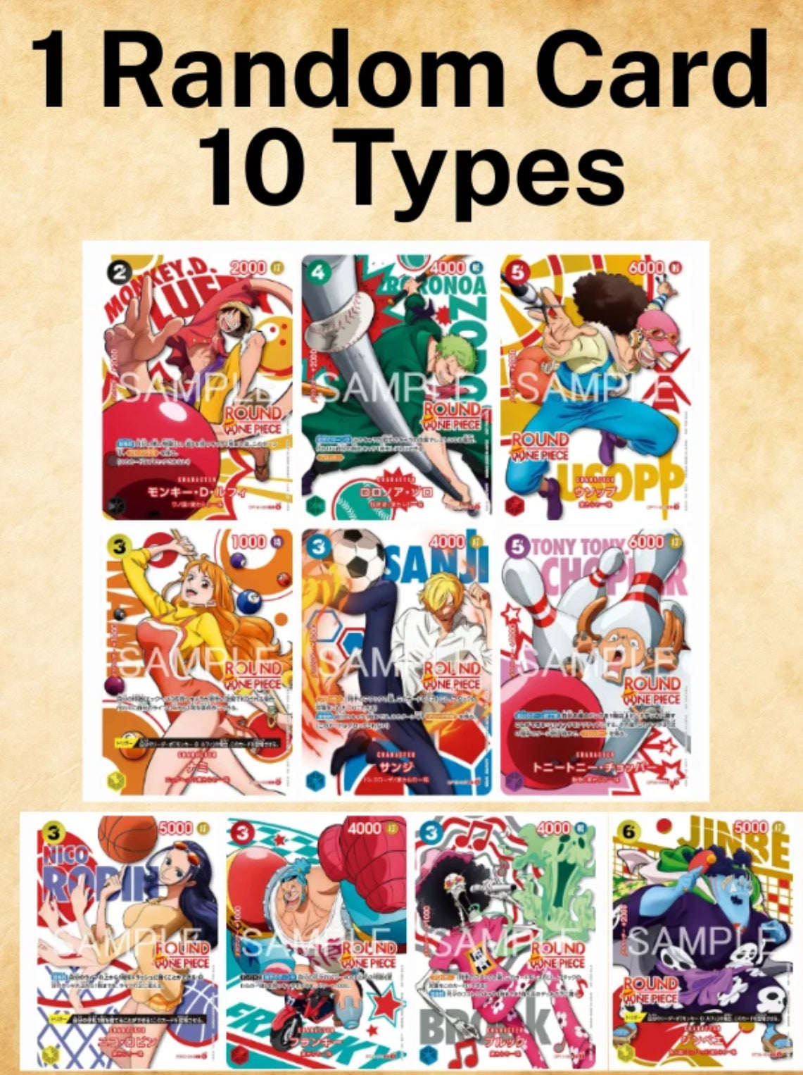 One Piece Card Game × ROUND1 Promotion Pack (Japanese)