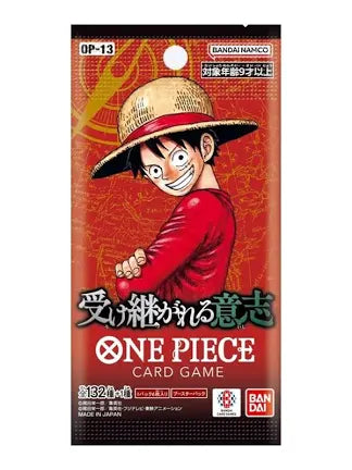 Sobres (Versión japonesa) de la colección "One Piece Card Game - Carrying On His Will OP-13