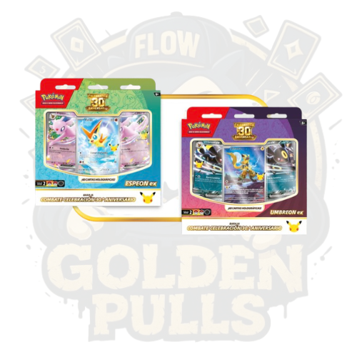 Pokémon TCG: Combate de Celebración 30.º Aniversario ex (Espeon ex / Umbreon ex) | Español