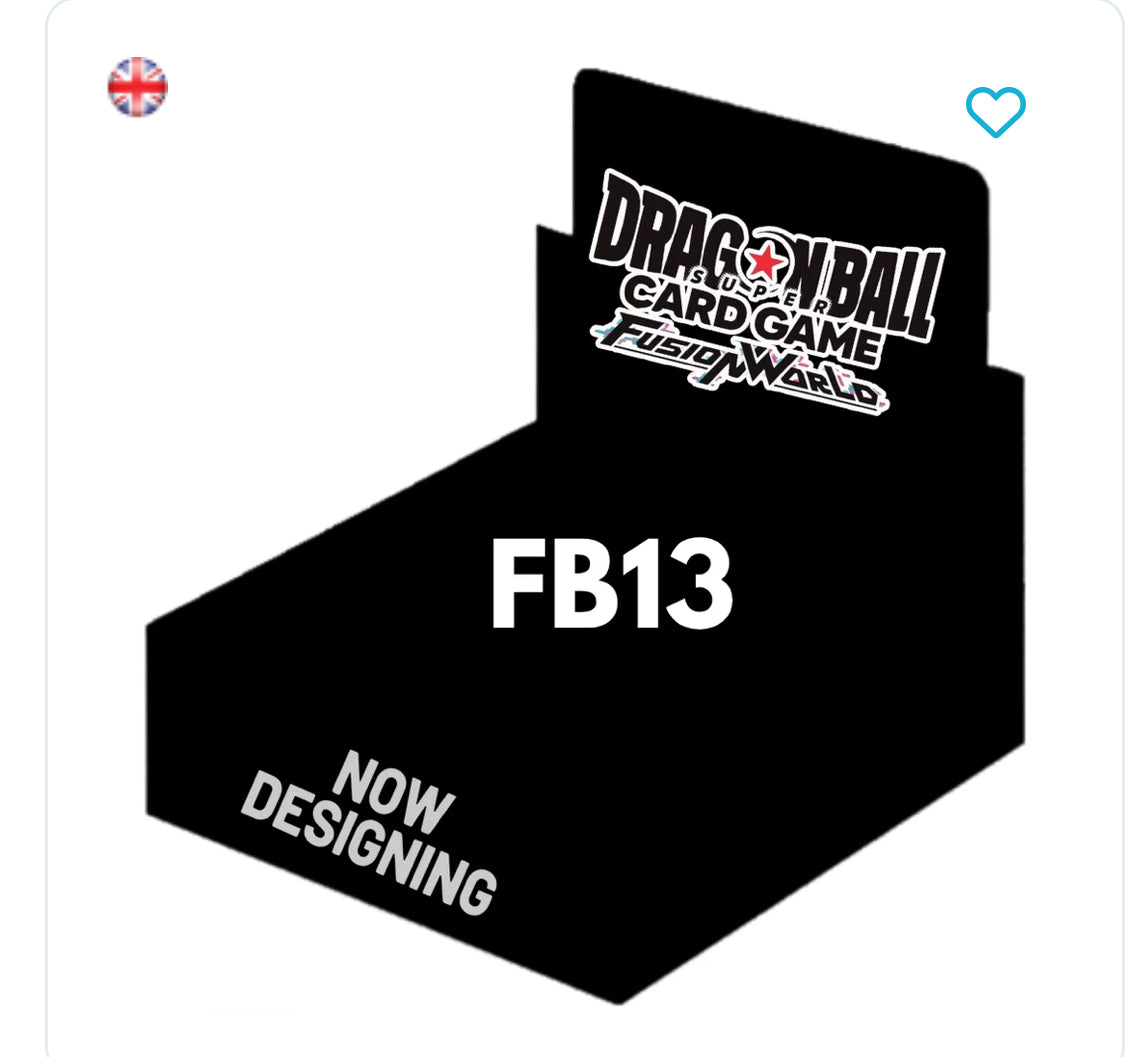 Dragon Ball Super Card Game: Fusion World FB13 Booster Box (English)