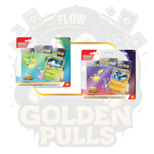 Pokémon TCG: Colección con Pegatinas Especiales 30.º Aniversario | Español