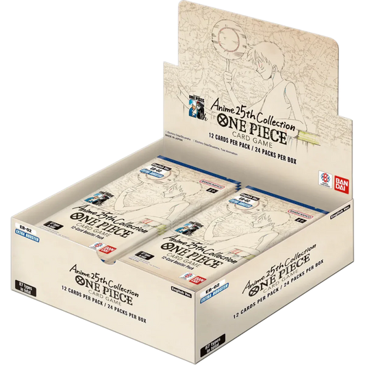 Caja One Piece EB02 ANIME 25TH COLLECTION