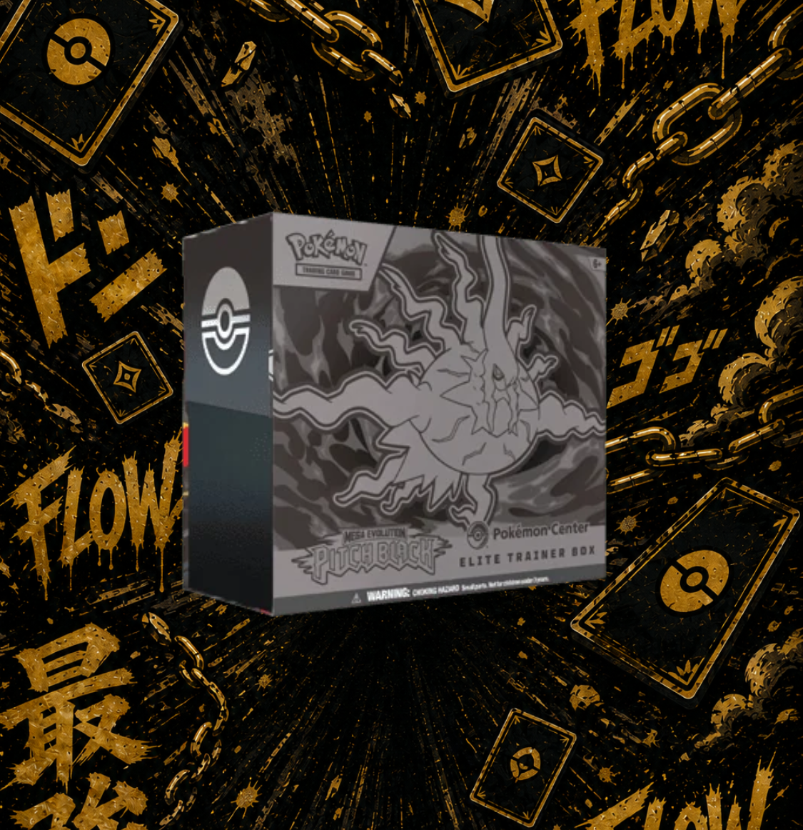 Pokémon TCG: Pitch Black Elite Trainer Box (Pokémon Center Exclusive) | Inglés