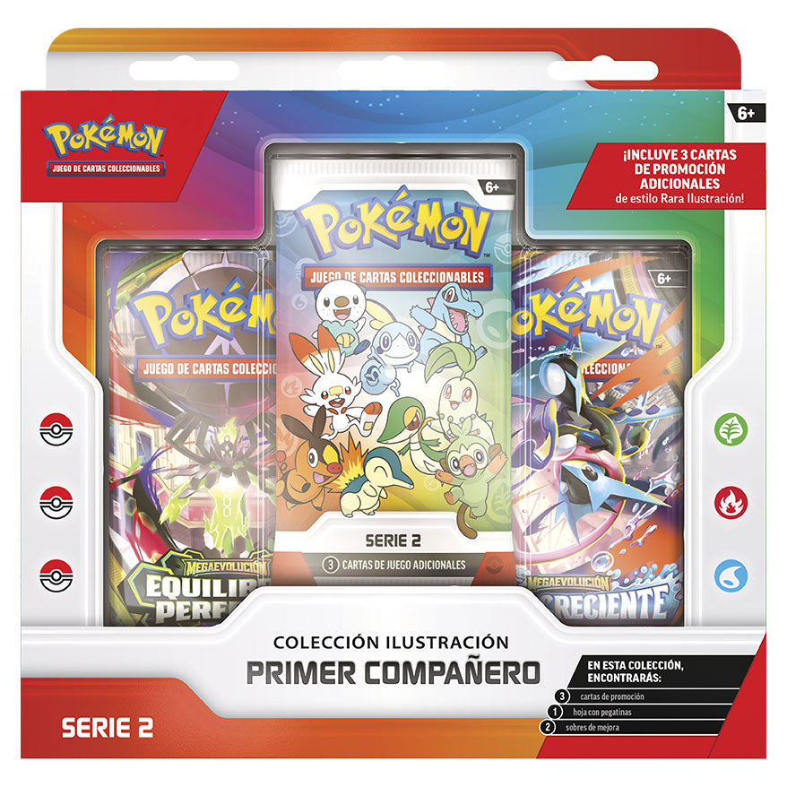 POKEMON TCG - FIRST PARTNER 2 BOOSTER COLLECTION 🇬🇧🇪🇸