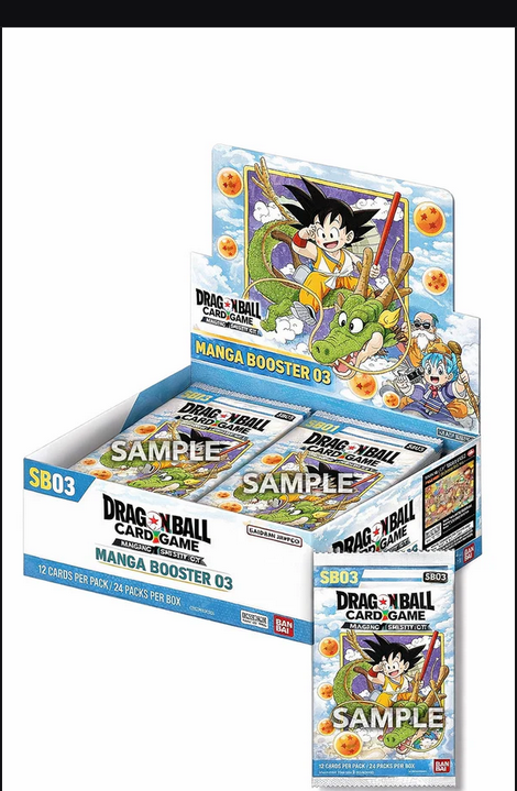 Dragon Ball SB03 /ST01 Booster Box | Dragon Ball Super Card Game | Cartas TCG