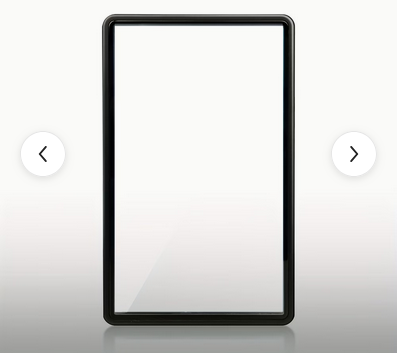 PSA&CGC Tarjeta de Clasificación Protectora | Marco de Aleación de Aluminio con Artesanía de Degradado de Color de Oxidación + Vidrio Templado de Aluminio Alto, Soporte Magnético Transparente Resistente a Arañazos para Tarjetas
