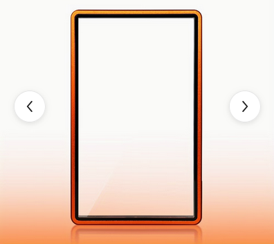 PSA&CGC Tarjeta de Clasificación Protectora | Marco de Aleación de Aluminio con Artesanía de Degradado de Color de Oxidación + Vidrio Templado de Aluminio Alto, Soporte Magnético Transparente Resistente a Arañazos para Tarjetas