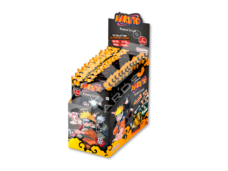 Naruto  Mythos Series 2 Booster Box 2ª Edición | Naruto Cartas TCG