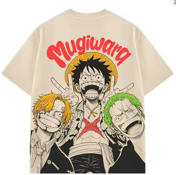 Camiseta Mugiwara Pirates anime