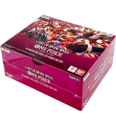 One Piece Card Game: Booster Box Display OP11 - A Fist of Divine Speed 🇺🇸