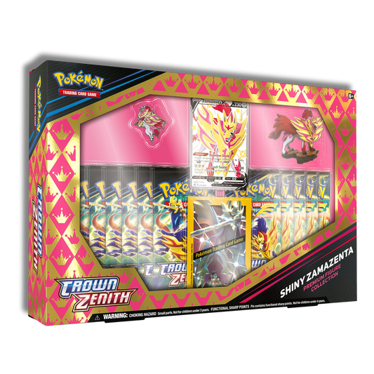 Caja Shiny Zamazenta con Figura - Español