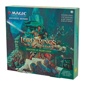 The Lord of the Rings: Tales of Middle-earth Scene Box: "Aragorn at Helm’s Deep"